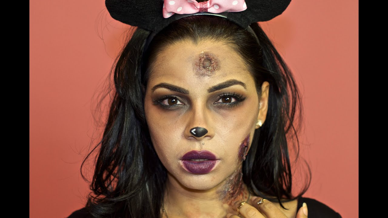 Zombie Minnie Mouse PT 2 - YouTube