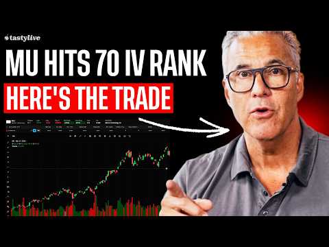 Most Traders Think High IV Means Sell Both Sides Equally. Tony Battista's MU Trade Proves Otherwise.