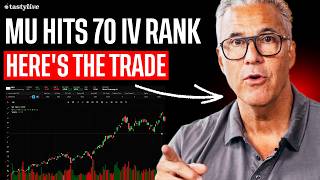 Most Traders Think High IV Means Sell Both Sides Equally. Tony Battista's MU Trade Proves Otherwise.