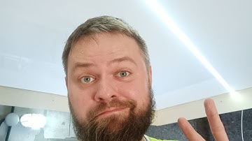 tutorial / "light line" in a stretch ceiling / do it yourself / step by step lesson