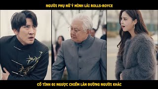 Người phụ nữ ỷ mình lái Rolls-Royce, cố tình đi ngược chiếm làn đường người khác