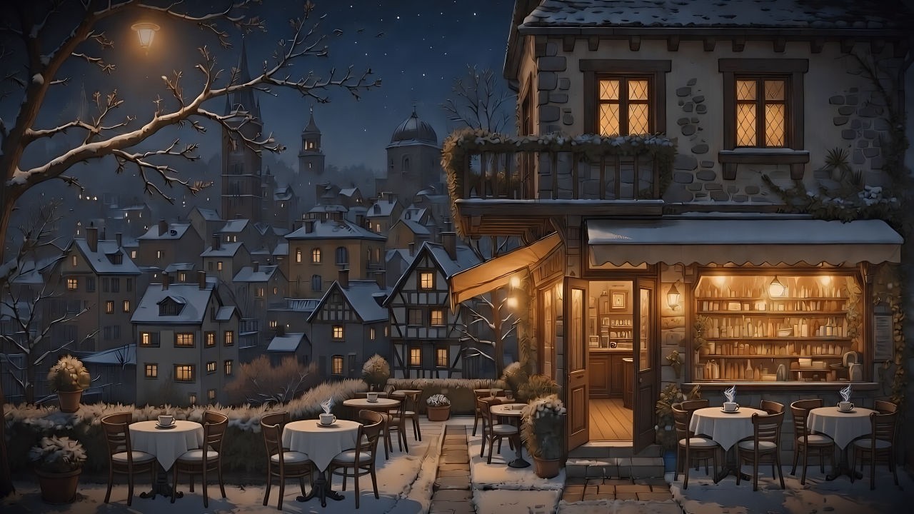 ☕ Cozy Coffee Shop Lofi Ambience  Deep Focus Music for Work, Study & Sleep