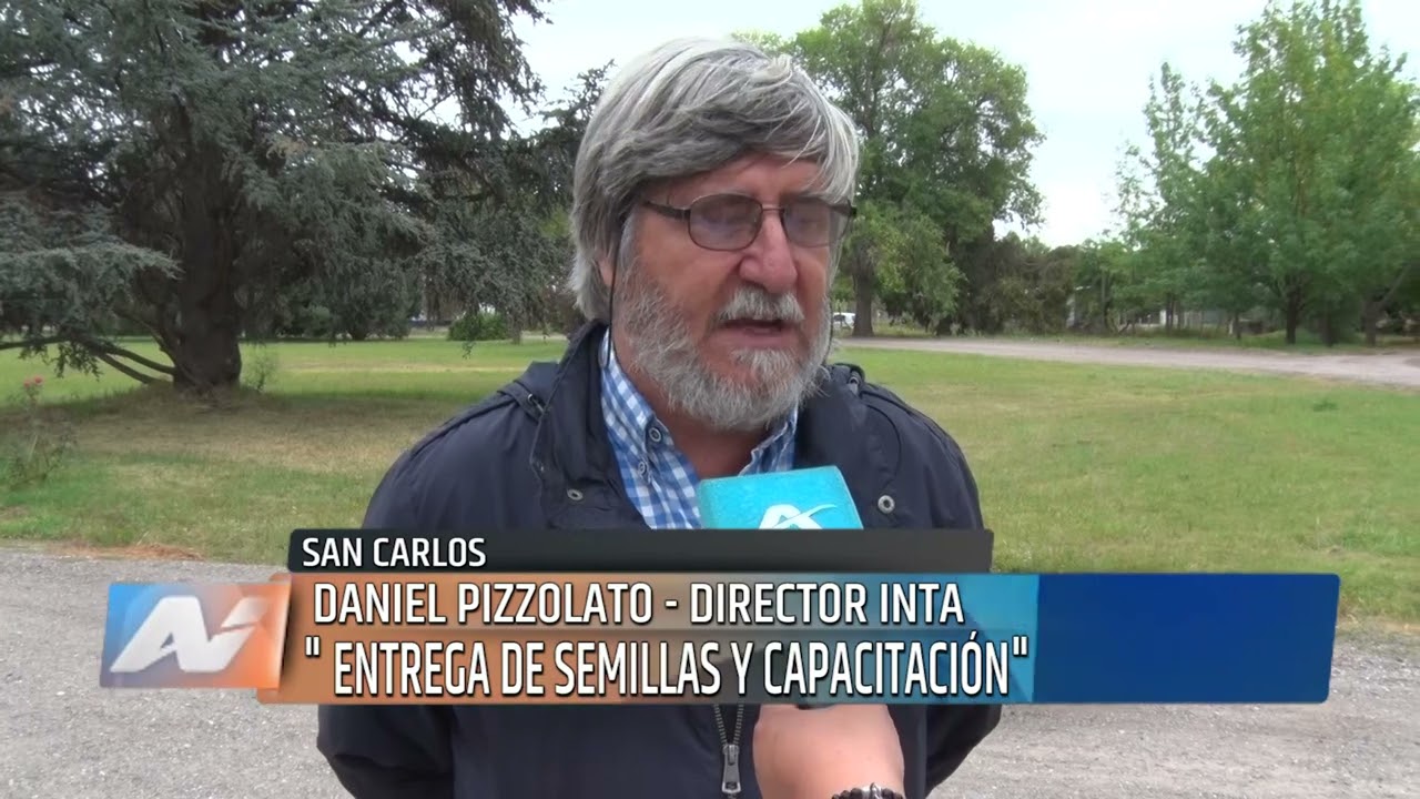 INTA LA CONSULTA CONTINÚA ENTREGA DE SEMILLAS Y CAPACITACIÓN PROGRAMA PRO HUERTA