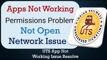 How To Fix UTS App not working | Not Open | Space Issue | Network & Permissions Issue
