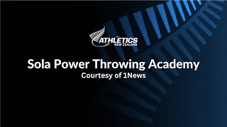 Sola Power Throwing Academy - 1News Clip