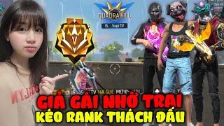 Supi Giả Gái Vào Kênh Thế Giới Nhờ Trai Kéo Rank Thách Đấu Và Cái Kết !!!