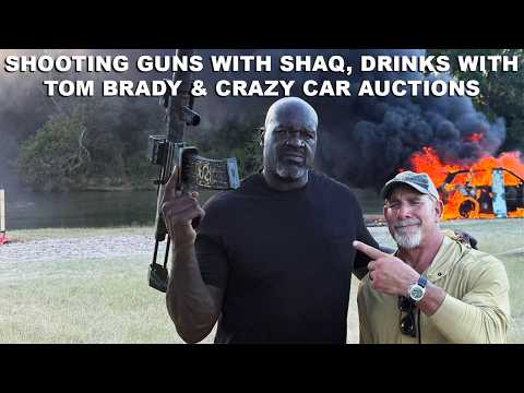 CarCast - On the range with Shaq, drinks with Tom Brady, Monterey Car Week auctions and more.