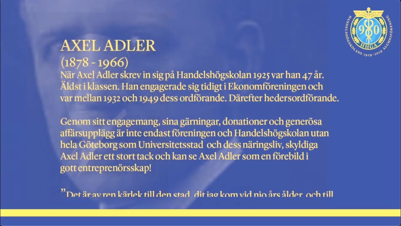 Axel Adler - Handels Vänner