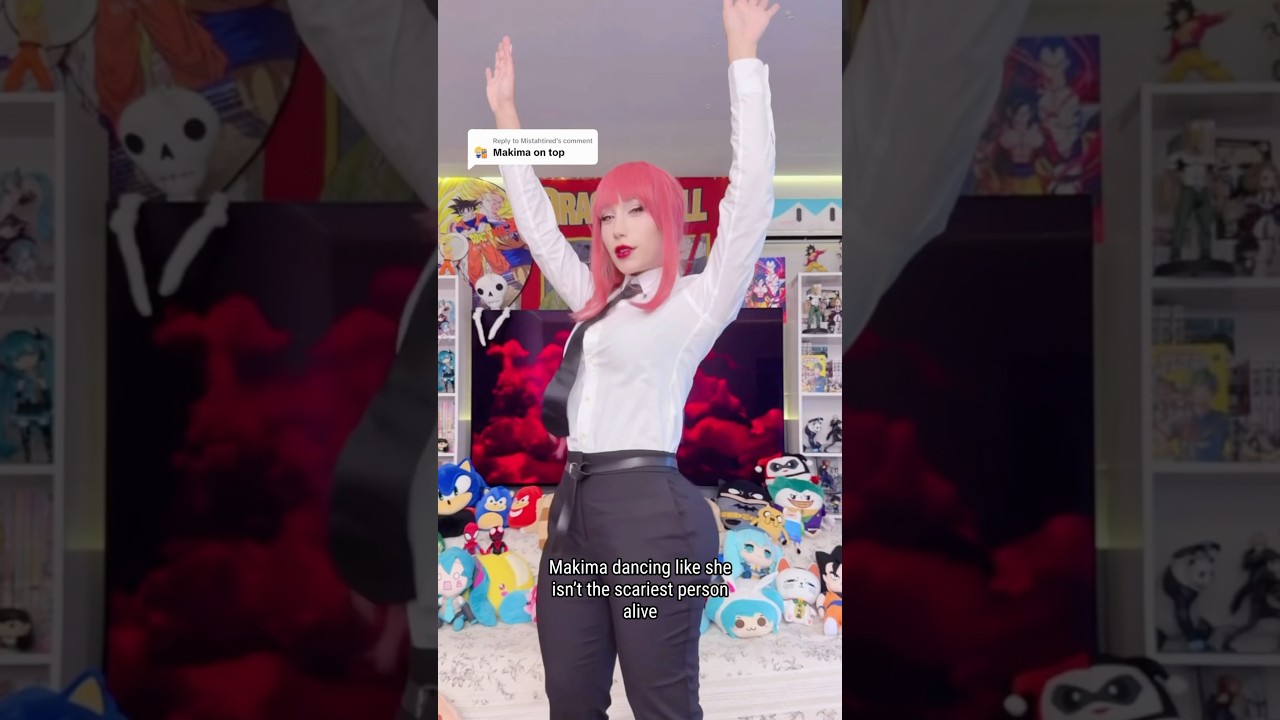 Denji could NEVER handle THIS 😳 #anime #cosplay