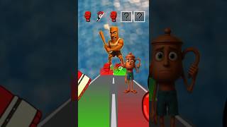 Bunny vs Bear 💪 Who Wins This Epic Fight? 2 😱 #shorts