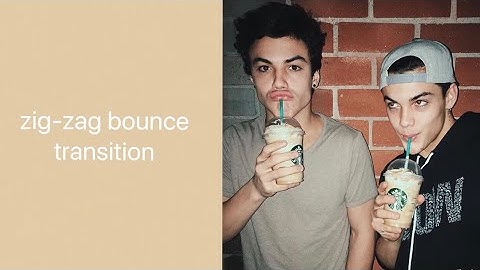 zig-zag bounce transition | ccp