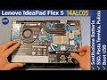 Lenovo IdeaPad Flex 5 14ALC05 Sostituzione Batteria, SSD, Pasta Termica, Pulizia e Boot USB