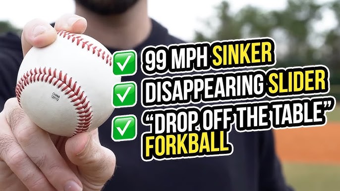 3 Power Sinker Grips (Super Sinkers!) 🚰⚓️⚾️ Baseball Pitching