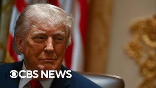 Watch: Trump takes questions, says no one will control Strait of Hormuz