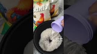 Menu sahur ala akuu, pakai beras santap dari beraskuSSP #beraslokal #beras