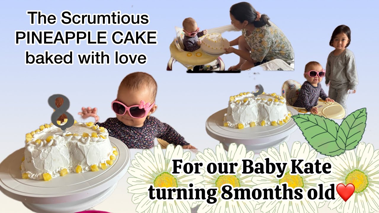 Baking a Scrumptious Pineapple Cake // silent vlog // @gracenongtdu2025