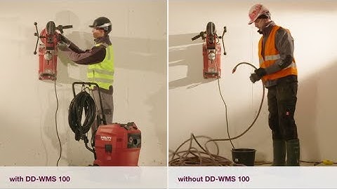 Introducing the Hilti DD WMS 100 Water Management System