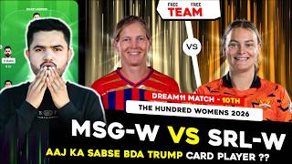 SUL W vs MO W Dream11 Prediction | Sunrisers Leeds Women vs Manchester Super Giants Women Today screenshot 4