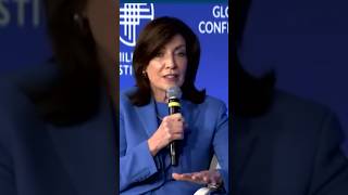 Hochul regrets comment made during large business conference. #shorts #shortsvideo