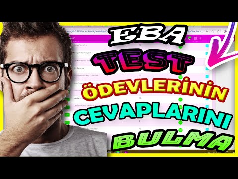 EBA TEST ÖDEVLERİ CEVAPLARINI ÖĞRENMEK!!!-Ödevleri FULL Nasıl Yaparız[2021- Çok Kolay !!!]