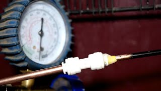 How to Make Quick Coupler for Flushing Refrigeration System