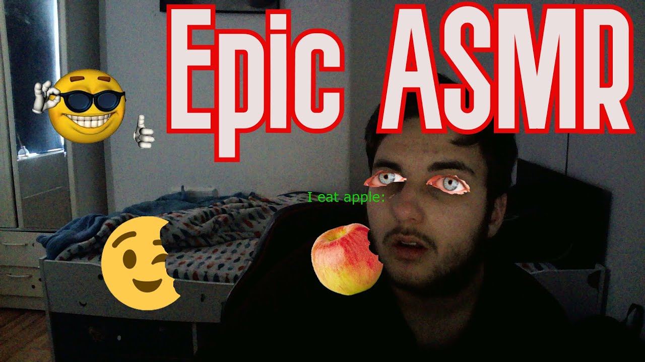 Epic eating apple noises for epic sleep ASMR YouTube