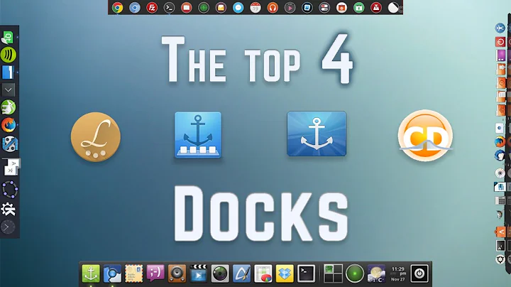 The Top 4 Docks for Linux!