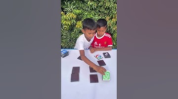 Two others kid playing amazing memory matching game. #funny #shorts #funwithbrotherz