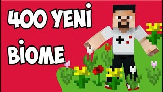 400 Yeni Biome Özel Dünya - OTG & Biomes Bundle - Mod Tanıtım