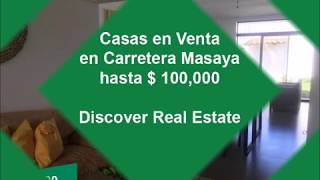 Casas en Venta en Carretera Masaya hasta 100K Casas en Venta en Carretera Masaya hasta 100K