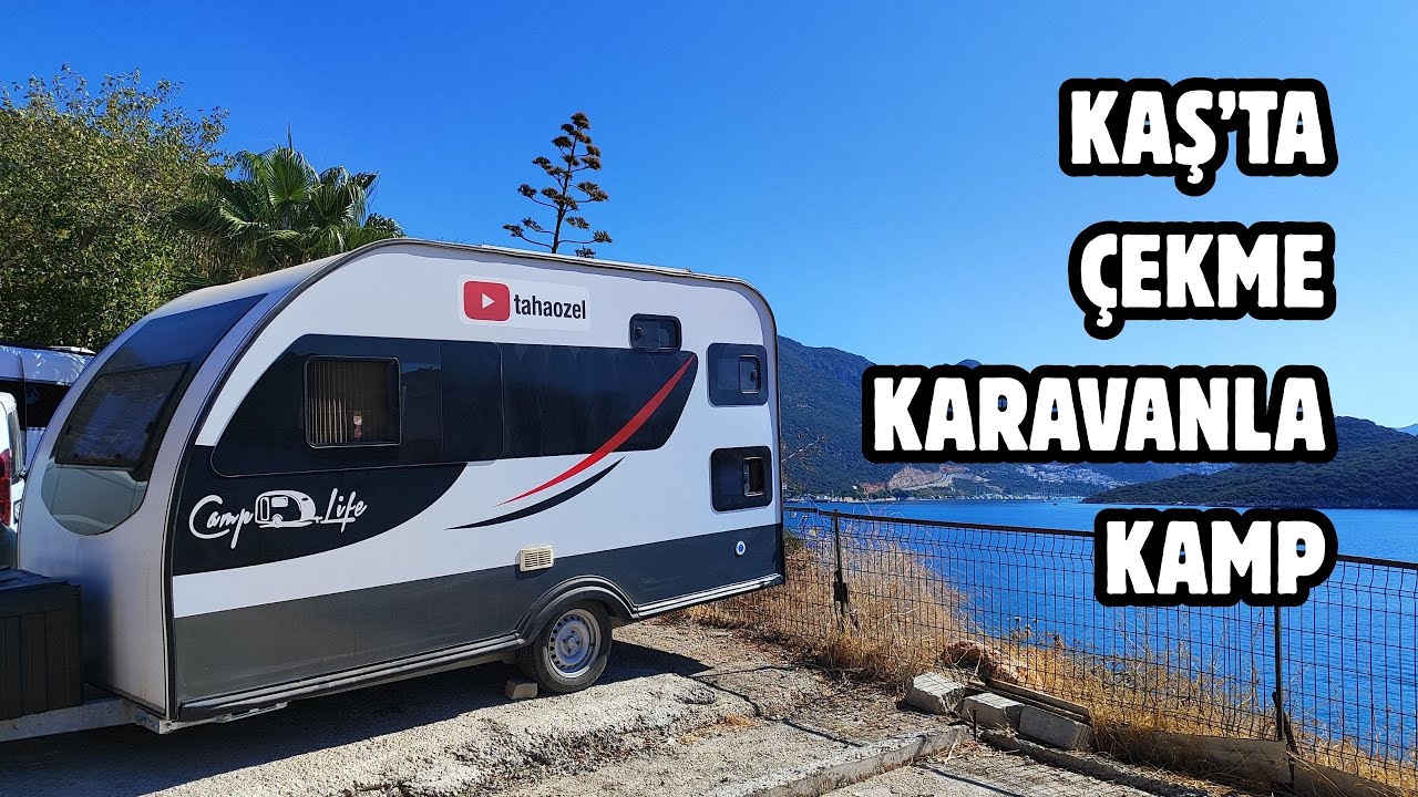 Karavanla Türkiye Turu | Antalya Kaş'ta Çekme Karavanla Kamp | Eylül 2025