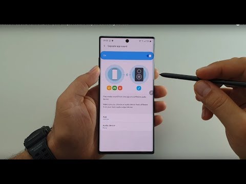 Separate APP SOUND for NOTE 10+  | the unique feature only on Samsung devices