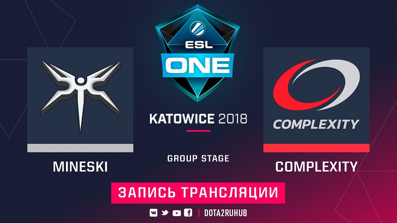 Complexity gaming vs. Esl one katowice 2018. комплексити катовице 2014. navi против complexity. mineski.