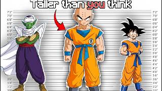 How Tall is Krilin