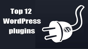 Top 12 WordPress Plugins Every User Needs
