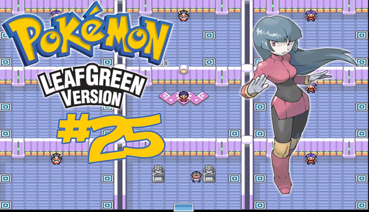 Let's Play Pokémon LeafGreen Episode 25 Saffron City Gym Leader