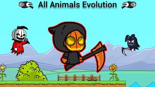 Halloween Reaper And All Animals Evolution Gameplay (EvoWorld.io)