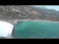 Boeing 737-800. Посадка в Ираклионе. о.Крит.