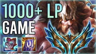 MY BEST UDYR GAME EVER IN 1000+ LP LOBBY | Challenger Peak Udyr OTP  Full Game