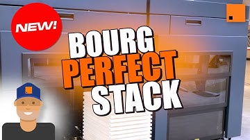 NEW! CP BOURG Perfect Stack solution - automatic book block cutting and stacking