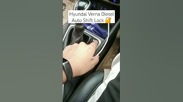 How to Use Shift lock 🔐 in Verna #shorts #shiftlock