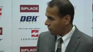 Sunil Chhabra, SIPLACE Software Business Development Manager, ASM Assembly Systems at APEX 2013