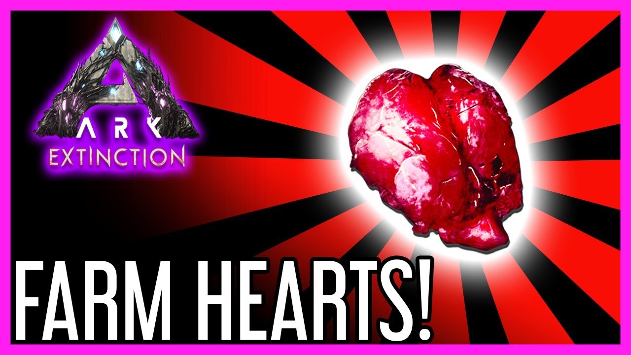 Farm Corrupt Hearts in ARK: Extinction 