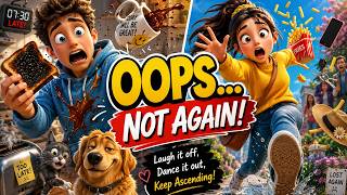Oops Not Again 😂 The Funniest Pop Duet About Everyday Fails Feel - Good Comedy Song