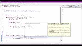 Mod 09 CIS125  Creating a method to print an array