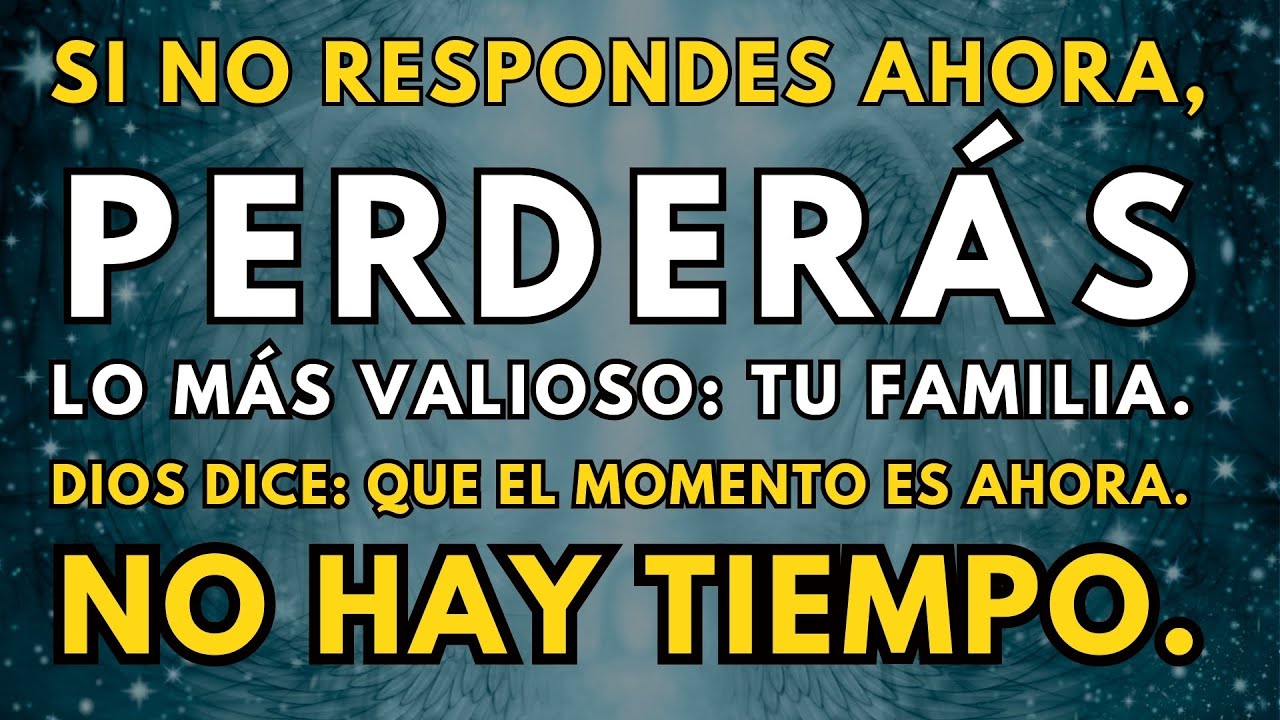 🌈 Dios dice: No Hay Tiempo que Perder: Responde al Llamado de Dios por ...