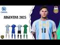 PES 2021 (Uniformes de la Seleccion de ARGENTINA) Temporada 2025