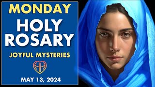 MONDAY HOLY ROSARY: Walk with Mary • The Joyful Mysteries • Pray Today - MAY 13 | HALF HEART