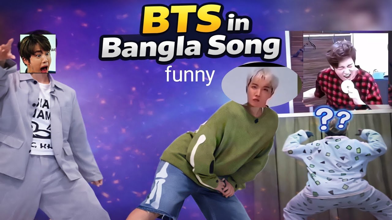 BTS is dancing to a Bangla song. 