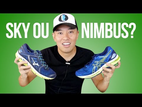 mizuno wave sky 2 vs asics nimbus